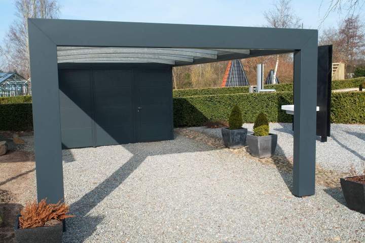 Pergola carport La Ferté-en-Ouche
